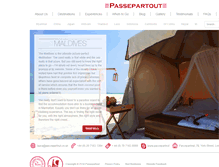 Tablet Screenshot of passepartout.co.uk